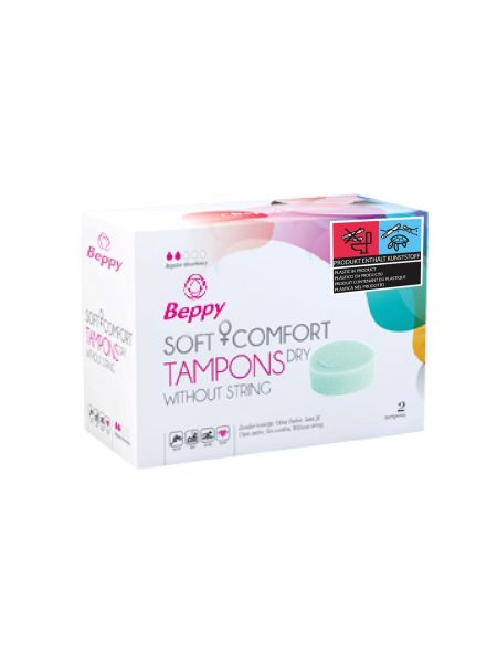 Tampony-BEPPY SOFT&COMFORTTAMPONS DRY 2 PCS - 2