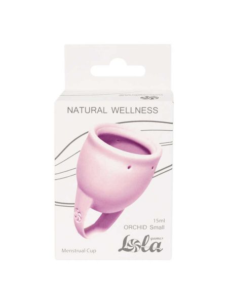 Tampony-Menstrual Cup Natural Wellness Orchid Small 15 ml