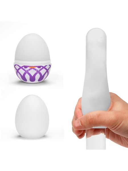 Tenga masturbator - jajko egg mesh rozciągliwe sex - 6