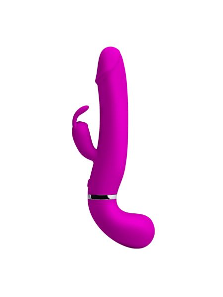 Tryskający penis wibrator sztuczna sperma 12trybów - 3