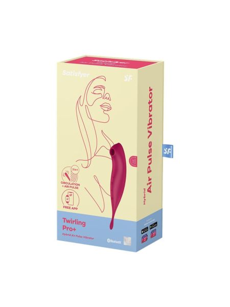 Bezdotykowy masażer łechtaczki Satisfyer Twirling Pro+ - 6