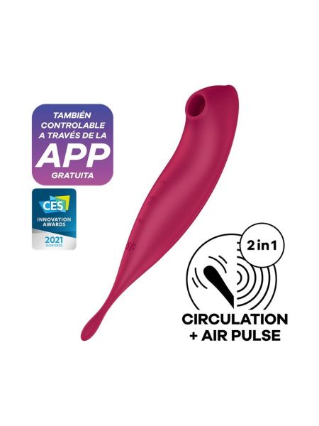 Bezdotykowy masażer łechtaczki Satisfyer Twirling Pro+ - 5