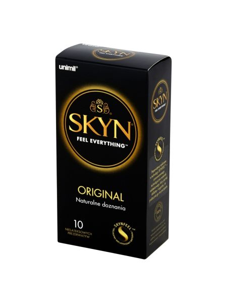 Prezerwatywy bez lateksu nawilżane Skyn Original 10 szt