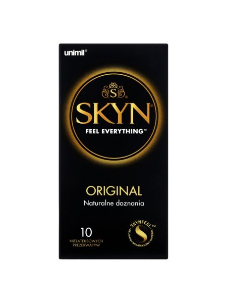 Prezerwatywy bez lateksu nawilżane Skyn Original 10 szt - 2