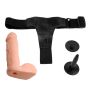 Uprząż dildo strapon lesbijskie penis członek 17cm - 5