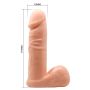 Uprząż dildo strapon lesbijskie penis członek 17cm - 9