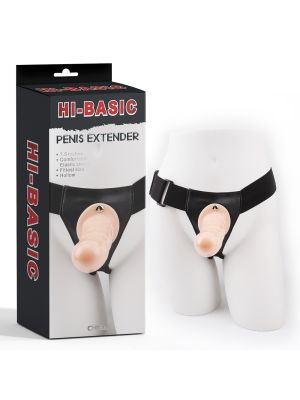 Uprząż na penisa pusta przedłużka strap-on 19cm - image 2