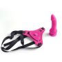 Uprząż strap-on szelki penis dla kobiet dildo 14cm - 3