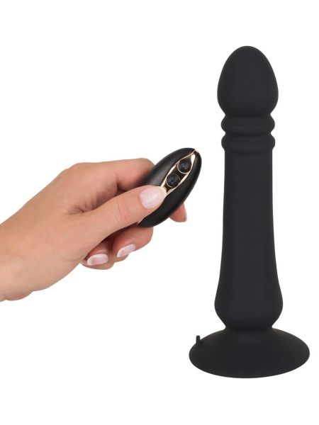 Wibrator analny posuwisty pchający Black Velvets - 7