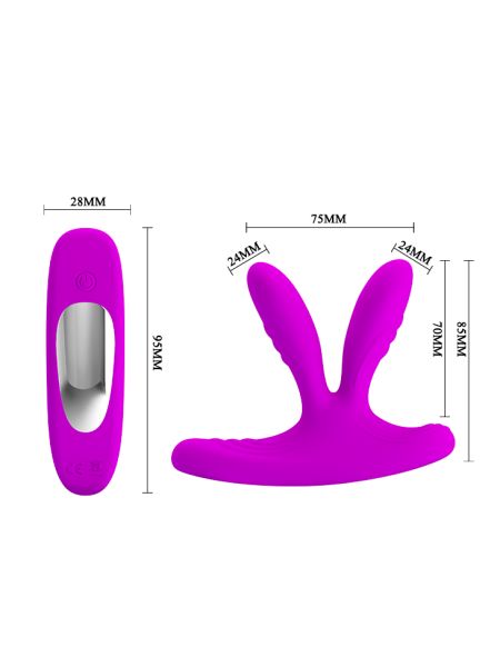 Wibrator analny waginalny 2 końcówki podwójny sex - 7