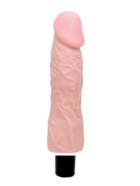 Wibrator delikatny materiał jak skóra penis 20cm - 4