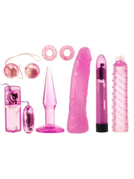 Wibrator dildo korek kulki super zestaw akcesoria - 2