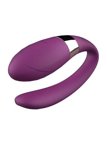 Wibrator dla par do punktu G i łechtaczki V-Vibe Purple - 2