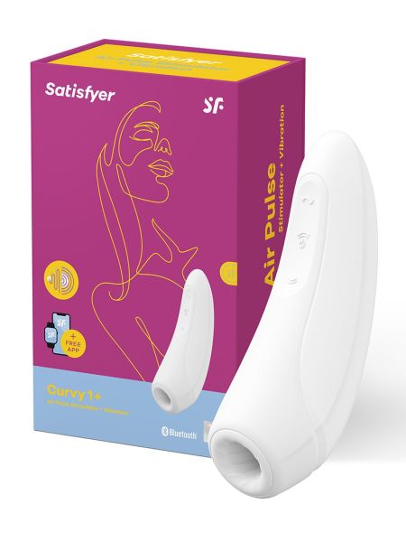 Wibrator dla par satisfyer curvy 1+ z aplikacją