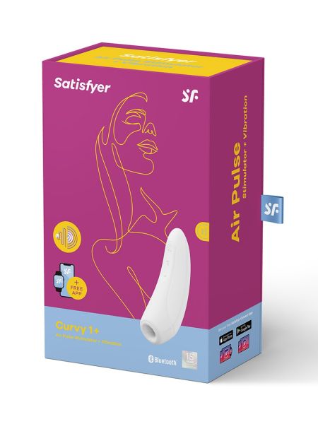 Wibrator dla par satisfyer curvy 1+ z aplikacją - 7