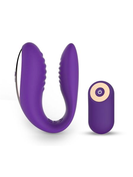 Wibrator dla par z pilotem do punktu G Love Nest Purple - 3