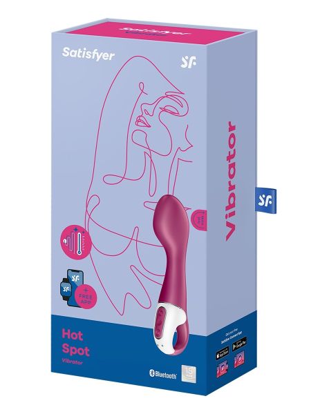 Podgrzewany wibrator do punktu G Satisfyer Hot Spot - 5