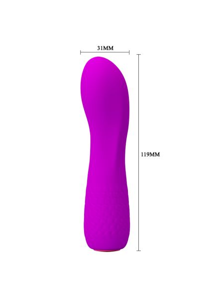 Wibrator do punktu g sex masażer 12trybów 11cm - 5