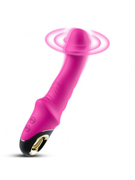 Zakrzywiony wibrator do punktu G masażer łechtaczki Joyblade Pink - 5