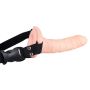 Wibrator jak penis na paskach uprząż dildo 17cm - 7