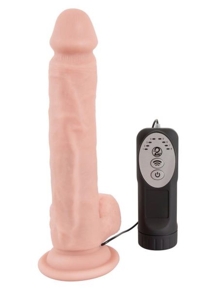 Dildo realistyczne posuw przyssawka 8trybów 21cm - 11