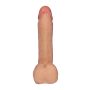 Dildo z wibracją rotacją pilot cyberskóra 17cm - 5