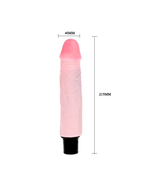 Wibrator jak prawdziwy penis sex realistyczny 21cm - 3