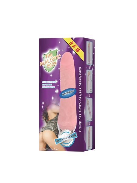 Wibrator jak prawdziwy penis sex realistyczny 21cm - 6