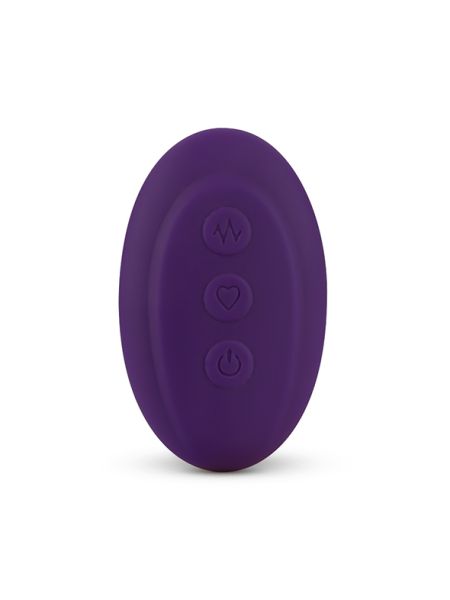 Wibrator królik - Whirl-Pulse Rotating Vibrator & Remote Control Purple - 5