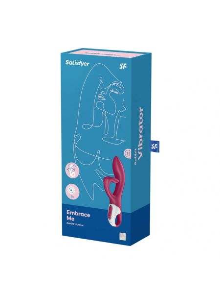 Wibrator królczek z masażerem Satisfyer Embrace Me - 6