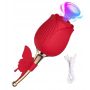 Wibrator masażer łechtaczki w kształcie róży - 4