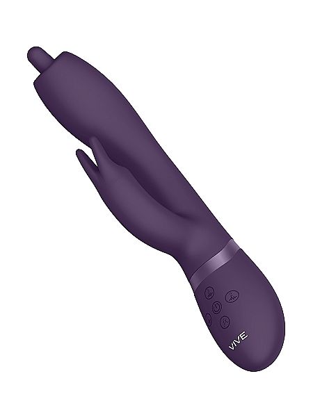 Wibrator Nilo - Pinpoint Rotating G-spot Rabbit - Purple - 9