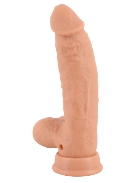 Wibrator penis przyssawka rotacja 21cm 10 trybów - 6