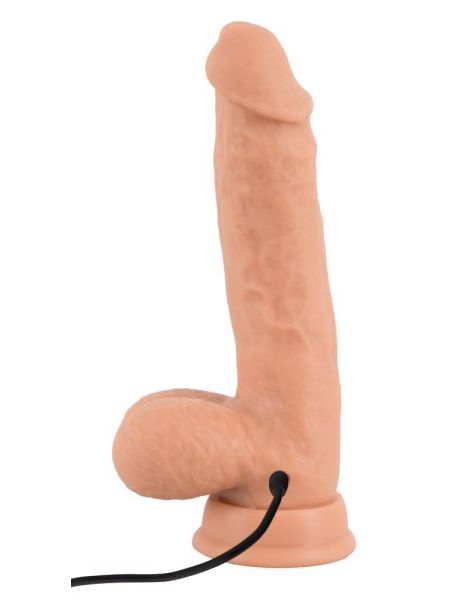 Wibrator penis przyssawka rotacja 21cm 10 trybów - 14