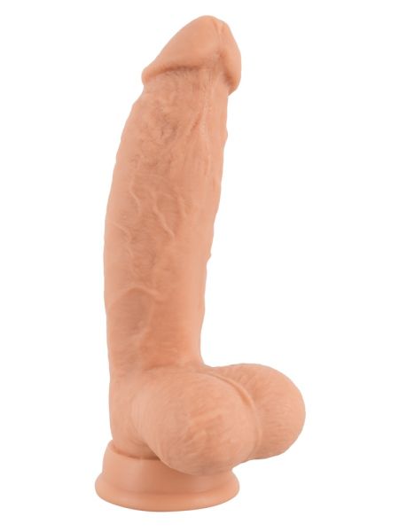 Wibrator penis przyssawka rotacja 21cm 10 trybów - 4