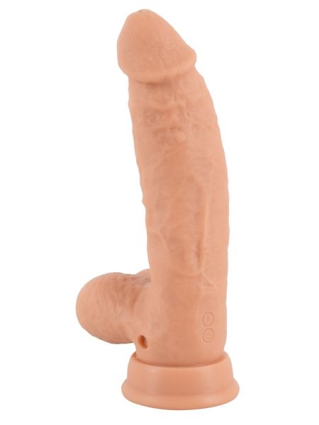 Wibrator penis przyssawka rotacja 21cm 10 trybów - 5