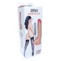 Dildo penis z cyberskóry naturalny 7trybów 25cm - 4