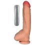 Dildo penis z cyberskóry naturalny 7trybów 25cm - 3