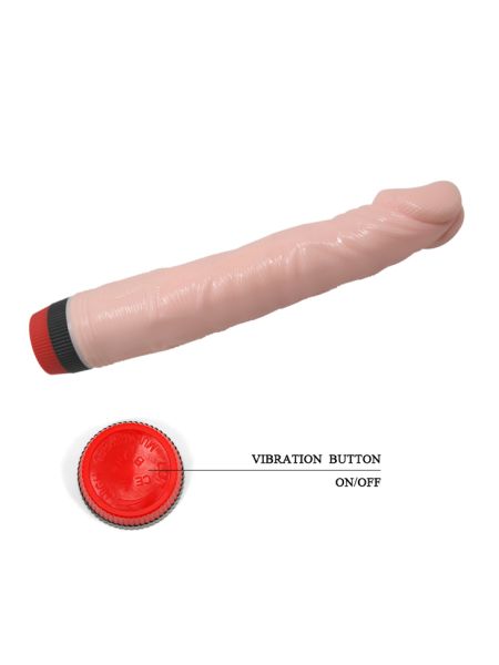Wibrator realistyczny naturalny penis członek 21cm - 6