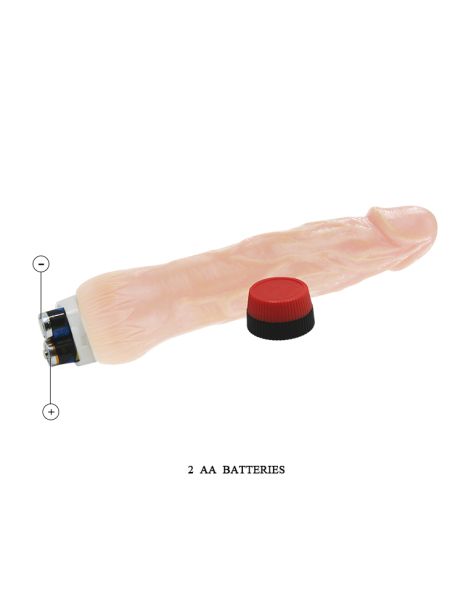 Wibrator realistyczny naturalny penis członek 21cm - 9