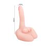 Dildo realistyczne penis przyssawka obroty 21cm - 4