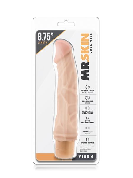 Wibrator realistyczny sex gadżet pod prysznic 22cm - 2