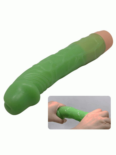 Wibrator realistyczny żyłki główka sex penis 22cm - 5