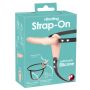 Wibrator strap-on uprząż paski 10 trybów 15cm sex - 3