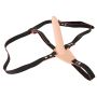 Wibrator strap-on uprząż paski 10 trybów 15cm sex - 9