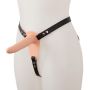 Wibrator strap-on uprząż paski 10 trybów 15cm sex - 6