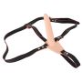 Wibrator strap-on uprząż paski 10 trybów 15cm sex - 8