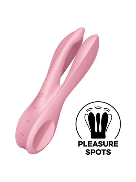 Wibrator króliczek wielofunkcyjny Satisfyer Threesome 1 - 4