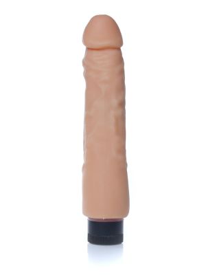 Wibrator z cyberskóry naturalny członek penis 23cm - image 2