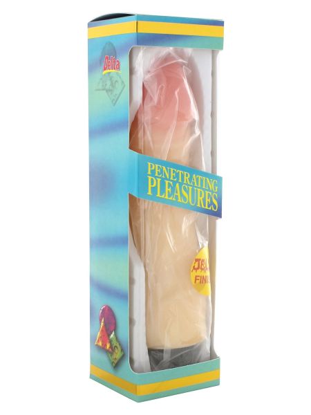 Wibrator z grubymi żyłkami penis członek sex 20cm - 3